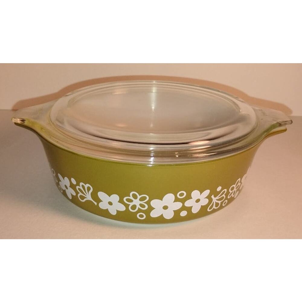Vintage Pyrex CorningWare 471-B 500ML Casserole Dish with Pyrex lid